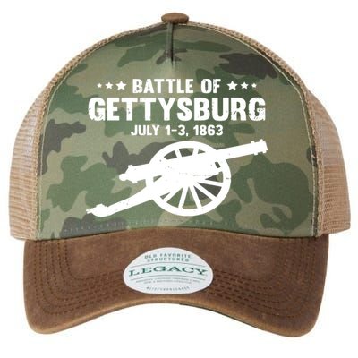 Battle Of Gettysburg Battlefield US American Civil War Legacy Tie Dye Trucker Hat