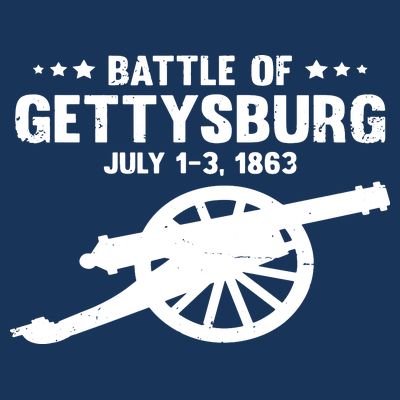 Battle Of Gettysburg Battlefield US American Civil War T-Shirt