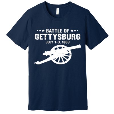 Battle Of Gettysburg Battlefield US American Civil War Premium T-Shirt