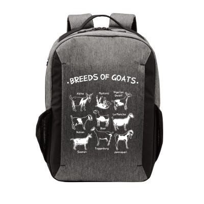 Breeds Of Goats Farmer Women Goat Vector Backpack