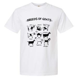 Breeds Of Goats Farmer Women Goat Garment-Dyed Heavyweight T-Shirt