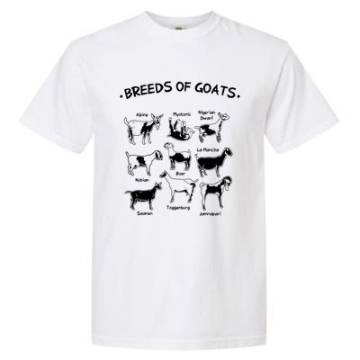 Breeds Of Goats Farmer Women Goat Garment-Dyed Heavyweight T-Shirt