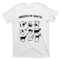 Breeds Of Goats Farmer Women Goat T-Shirt