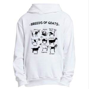 Breeds Of Goats Farmer Women Goat Urban Pullover Hoodie