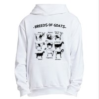 Breeds Of Goats Farmer Women Goat Urban Pullover Hoodie