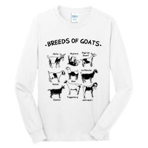 Breeds Of Goats Farmer Women Goat Tall Long Sleeve T-Shirt