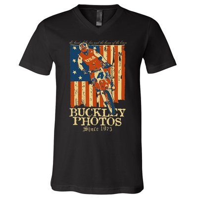 Buckley Old Glory V-Neck T-Shirt