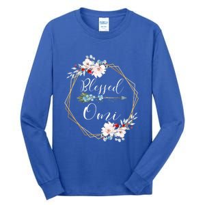 Blessed Omi Grandma Gift Tall Long Sleeve T-Shirt