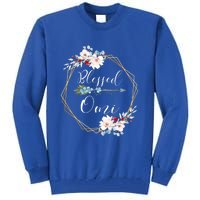 Blessed Omi Grandma Gift Tall Sweatshirt