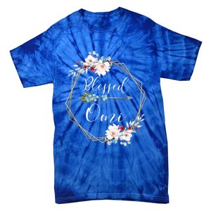 Blessed Omi Grandma Gift Tie-Dye T-Shirt