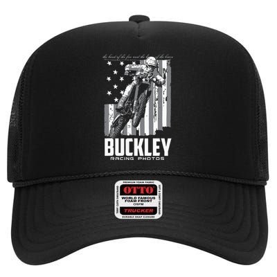 Buckley Old Glory Johnny 84 High Crown Mesh Back Trucker Hat