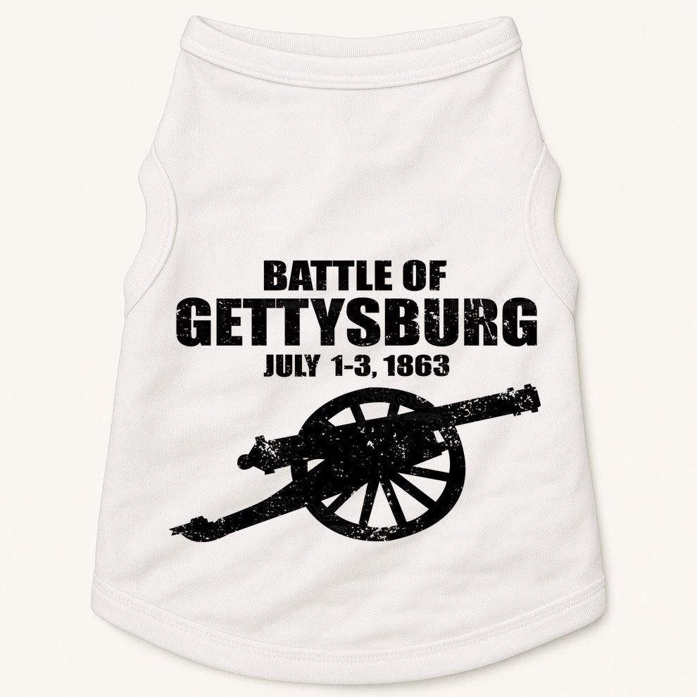 Battle Of Gettysburg Battlefield US American Civil War Doggie Tank