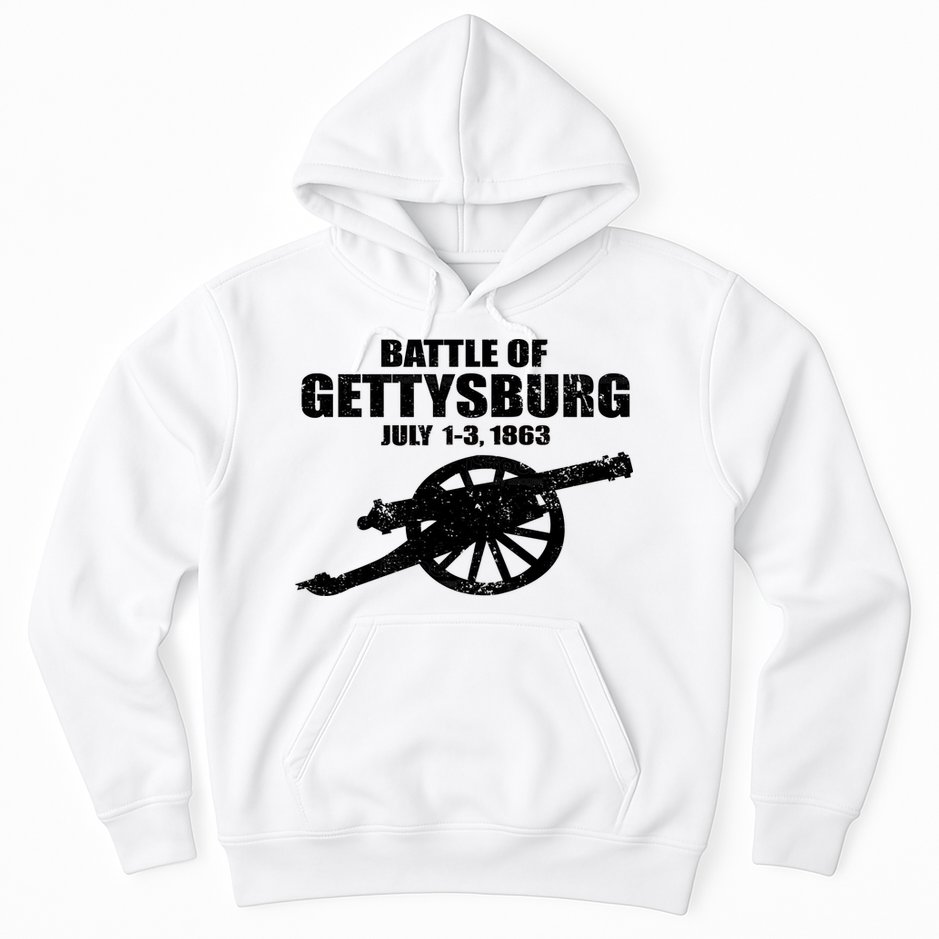 Battle Of Gettysburg Battlefield US American Civil War Hoodie