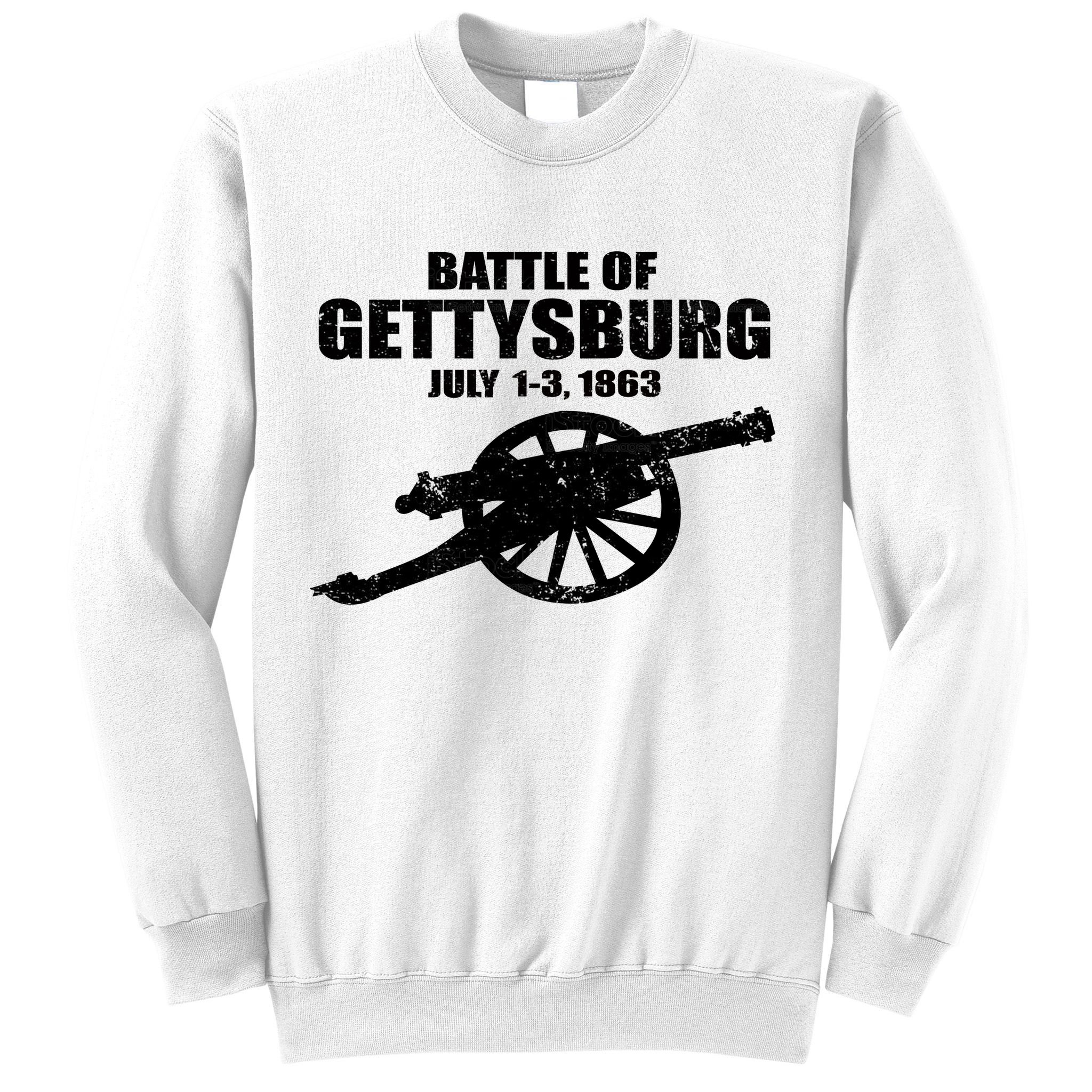 Battle Of Gettysburg Battlefield US American Civil War Sweatshirt