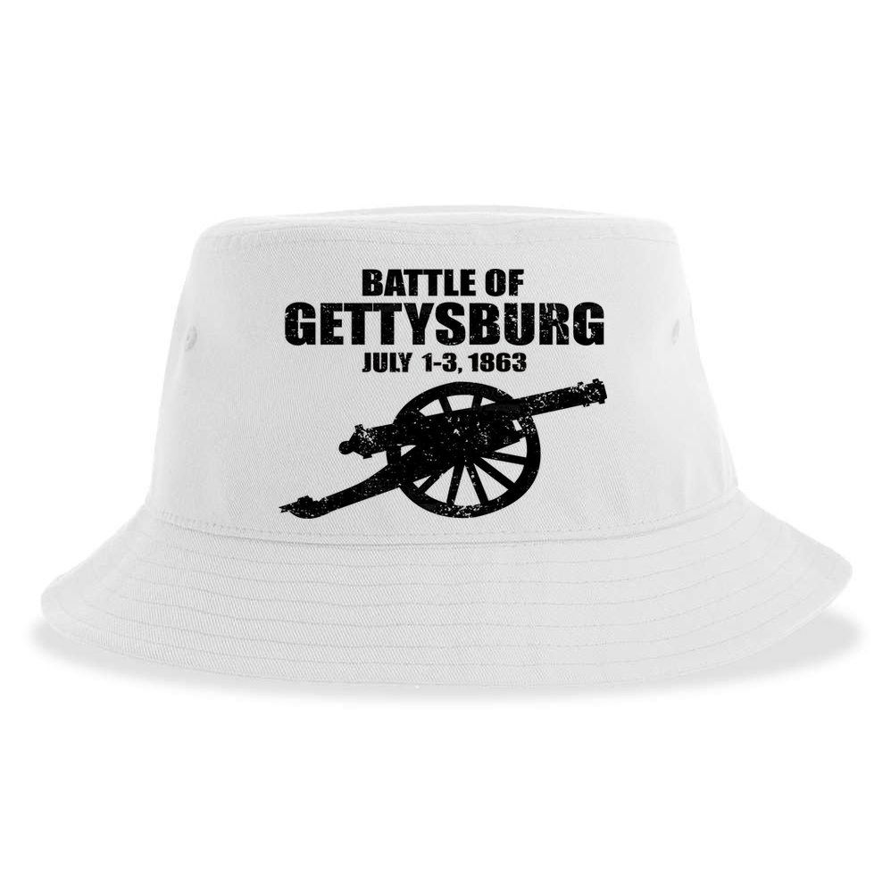 Battle Of Gettysburg Battlefield US American Civil War Sustainable Bucket Hat