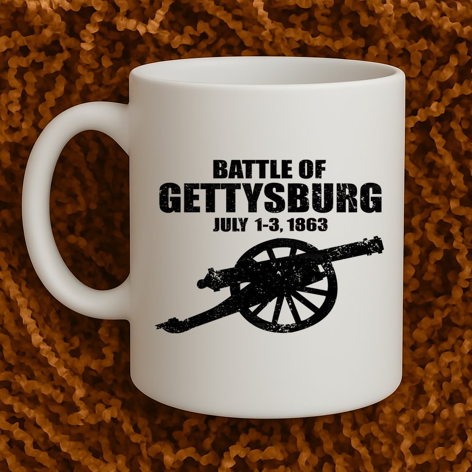 Battle Of Gettysburg Battlefield US American Civil War Mug