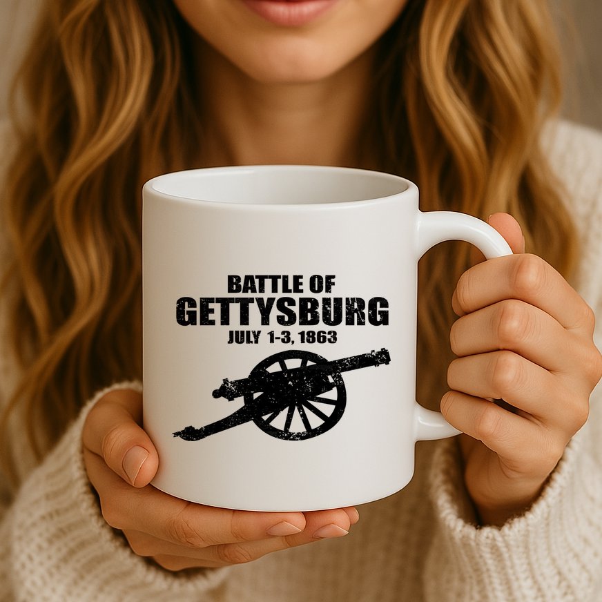 Battle Of Gettysburg Battlefield US American Civil War Mug