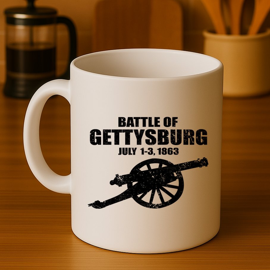 Battle Of Gettysburg Battlefield US American Civil War Mug