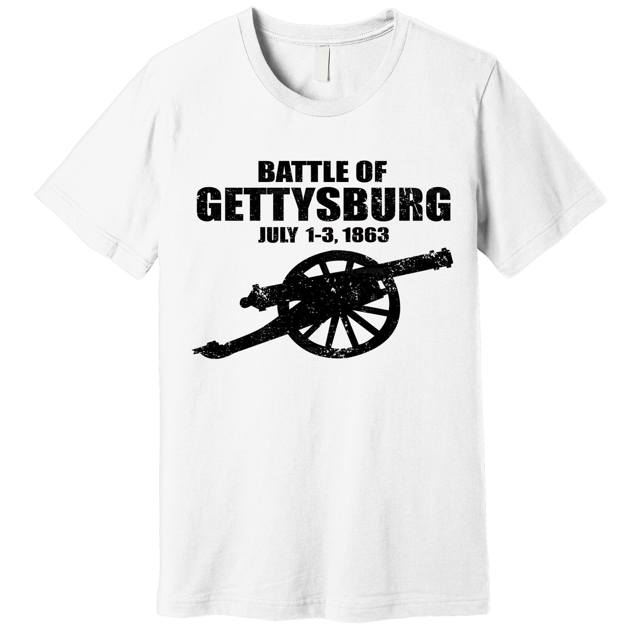 Battle Of Gettysburg Battlefield US American Civil War Premium T-Shirt