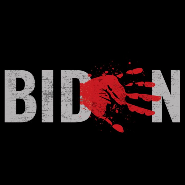 Blood On His Hands Anti Joe Biden Bloody Handprint Impact Tech Backpack