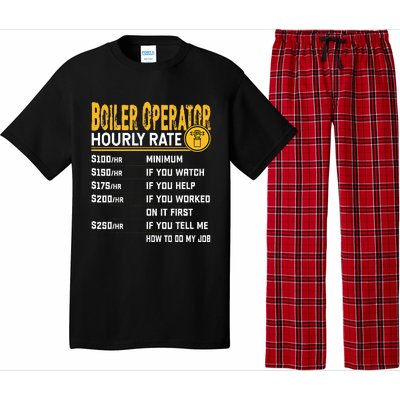 Boiler Operator Hourly Rate Funny Boiler Worker Operator Pajama Set