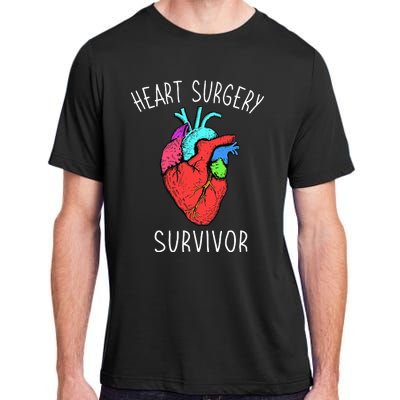 Bypass Open Heart Surgery Coronary Diseases Survivor Warrior Adult ChromaSoft Performance T-Shirt