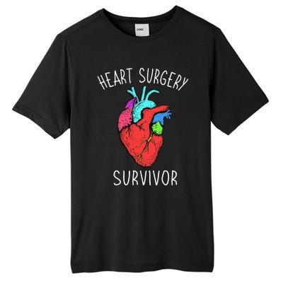 Bypass Open Heart Surgery Coronary Diseases Survivor Warrior Tall Fusion ChromaSoft Performance T-Shirt