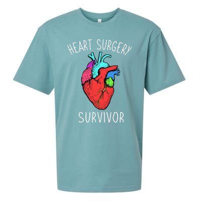 Bypass Open Heart Surgery Coronary Diseases Survivor Warrior Sueded Cloud Jersey T-Shirt