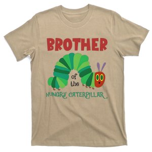 Brother Of Hungry Caterpillar Funny Caterpillar Birthday T-Shirt