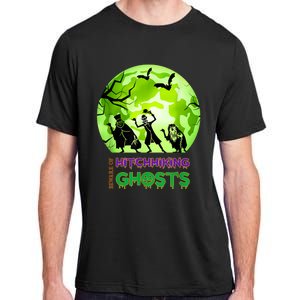 Beware Of Hitchhiking Ghosts Halloween Bat Funny shirt Adult ChromaSoft Performance T-Shirt