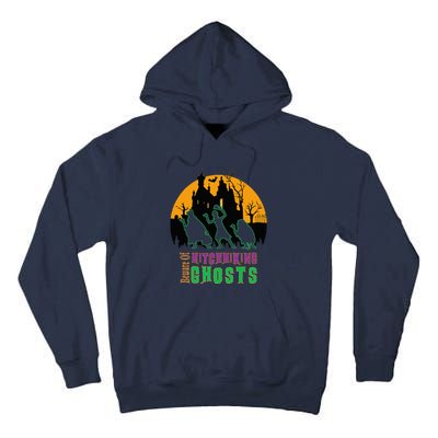 Beware Of Hitchhiking Ghosts Halloween Tall Hoodie