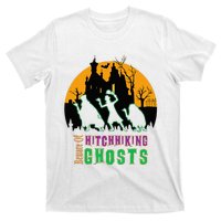 Beware Of Hitchhiking Ghosts Halloween T-Shirt