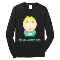 Butters Oh Hamburgers Long Sleeve Shirt