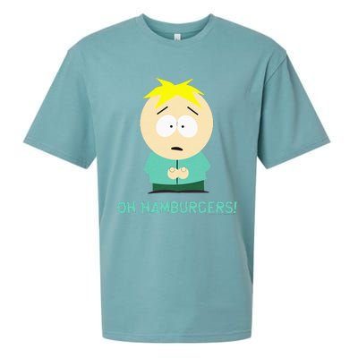 Butters Oh Hamburgers Sueded Cloud Jersey T-Shirt