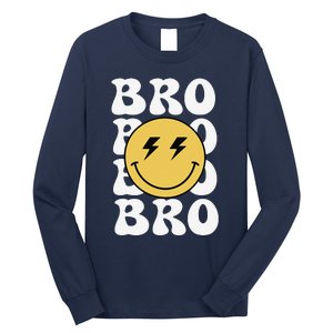 Bro One Happy Dude Birthday Theme Family Matching Long Sleeve Shirt