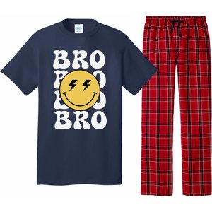 Bro One Happy Dude Birthday Theme Family Matching Pajama Set