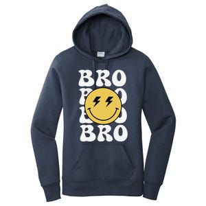 Bro One Happy Dude Birthday Theme Family Matching Women's Pullover Hoodie