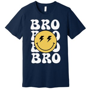 Bro One Happy Dude Birthday Theme Family Matching Premium T-Shirt