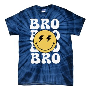 Bro One Happy Dude Birthday Theme Family Matching Tie-Dye T-Shirt