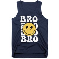 Bro One Happy Dude Birthday Theme Family Matching Tank Top