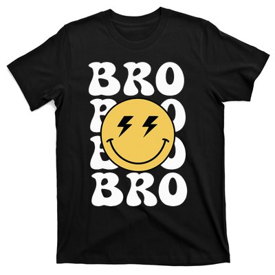 Bro One Happy Dude Birthday Theme Family Matching T-Shirt