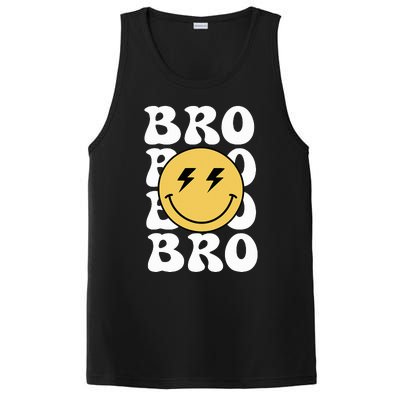 Bro One Happy Dude Birthday Theme Family Matching PosiCharge Competitor Tank