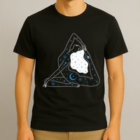 Boho Celestial Bodies Yoga Girl T-Shirt