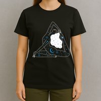 Boho Celestial Bodies Yoga Girl T-Shirt