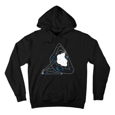 Boho Celestial Bodies Yoga Girl Tall Hoodie