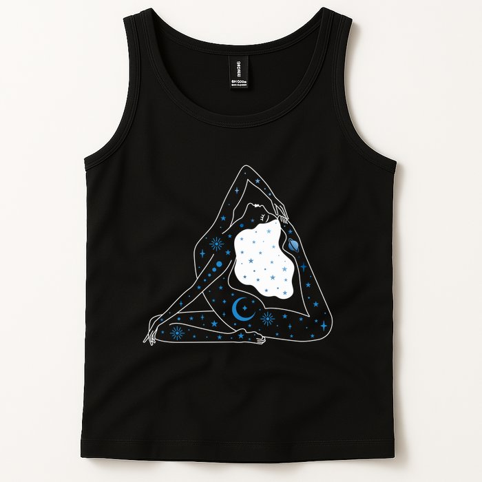 Boho Celestial Bodies Yoga Girl Tank Top