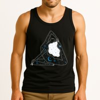 Boho Celestial Bodies Yoga Girl Tank Top