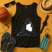 Boho Celestial Bodies Yoga Girl Tank Top