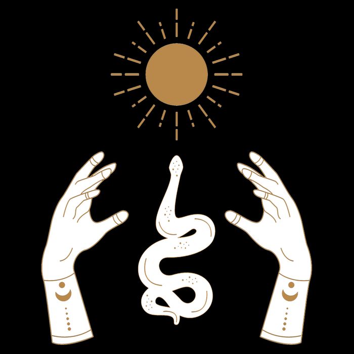 Boho Hands Reaching For The Sun Snake 16 in Basic Backpack