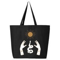 Boho Hands Reaching For The Sun Snake 25L Jumbo Tote